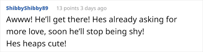 Timid Pup Comes Up With A Super Cute Way To Ask His Foster Parents For More Scratchies And Love