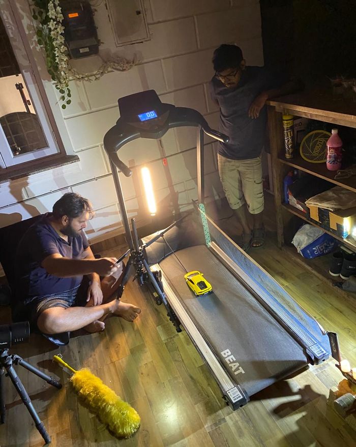 Car Photographer Stuck At Home Due To Coronavirus Pandemic Does A Stunning Photoshoot With A Toy Car