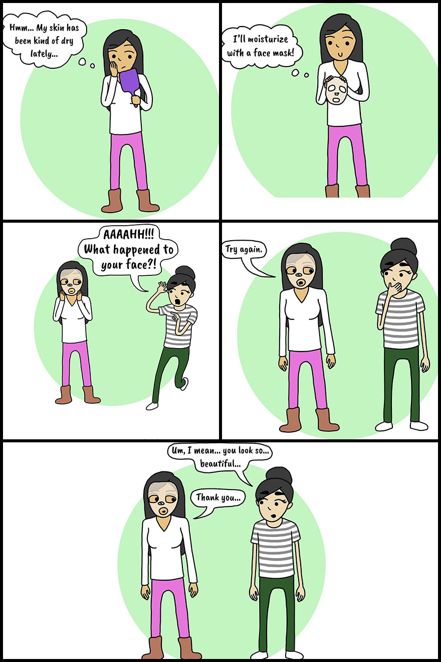 10 Cute And Heartwarming Lesbian Comics I Made About My Relationship With My Girlfriend