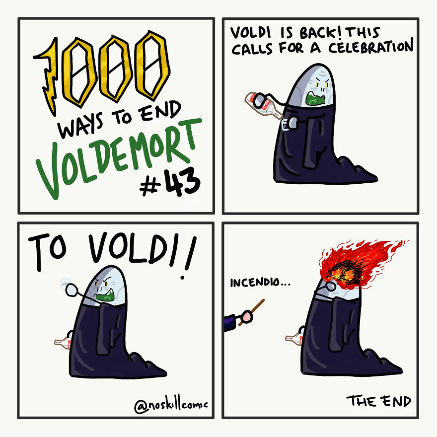 Flaming Voldi!
