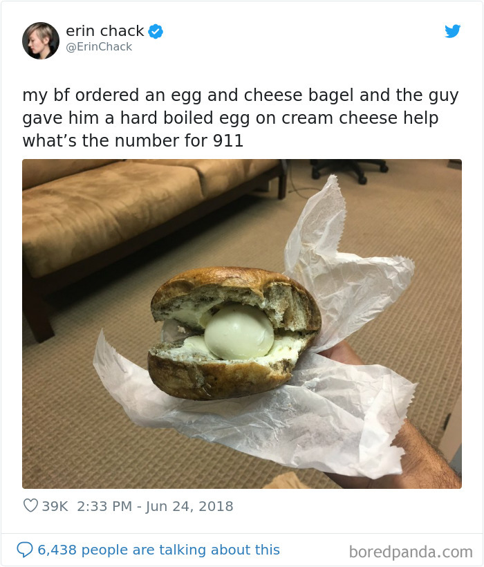 Egg And Cheese Bagel
