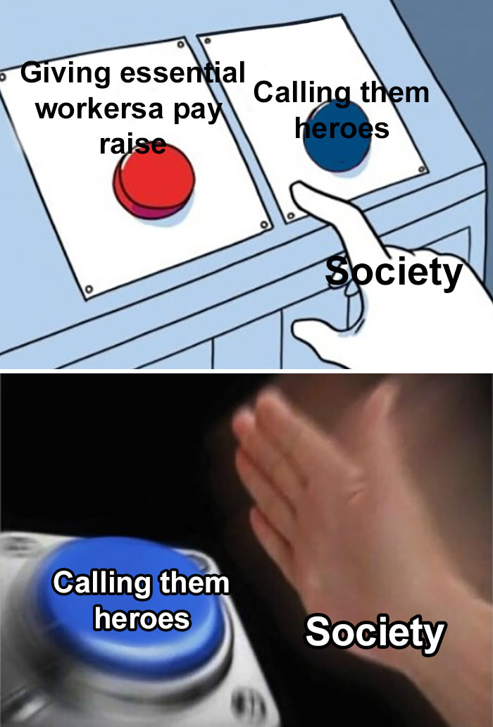 #essentialworkers #corona #coronavirus #covid19 #quarantinememes #stayhome #nca