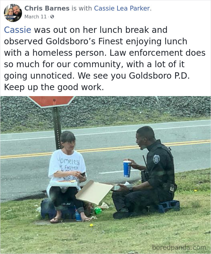 Wholesome Police Officer