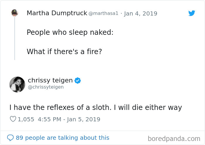 Christine Teigen Tweets