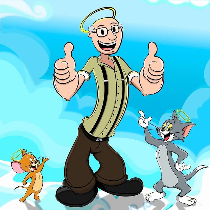 Gene-Deitch-Tom-And-Jerry-Popeye-Illustrator-Tribute