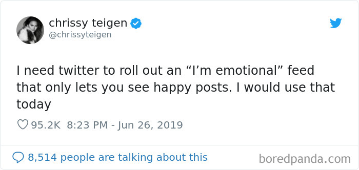 Christine Teigen Tweets