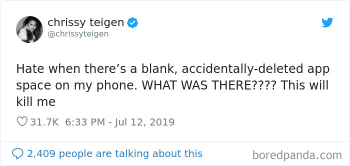 Christine Teigen Tweets
