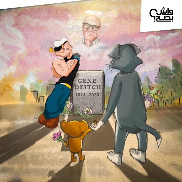 Gene-Deitch-Tom-And-Jerry-Popeye-Illustrator-Tribute