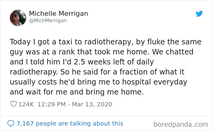 The Taxi Business, Often Gets Bad Press, But In Reality It Does Have Some Extraordinarily Kind And Generous People