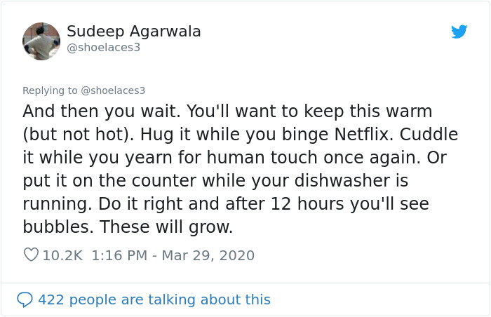 Biologist Is Surprised To See Yeast Being Hoarded, Decides To Teach People How To Make It At Home Biologist Is Surprised To See Yeast Being Hoarded, Decides To Teach People How To Make It At Home
