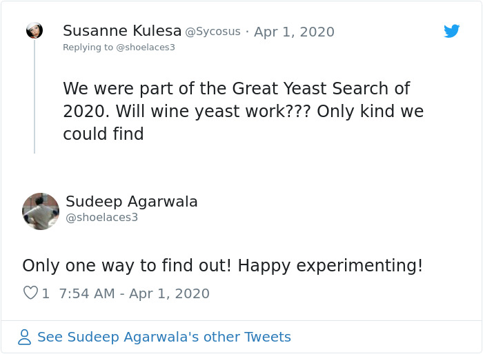 Biologist Is Surprised To See Yeast Being Hoarded, Decides To Teach People How To Make It At Home Biologist Is Surprised To See Yeast Being Hoarded, Decides To Teach People How To Make It At Home