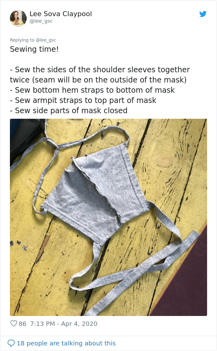 Here's A Simple Guide On How To Make A Face Mask From Old T-Shirts Without A Sewing Machine Here's A Simple Guide On How To Make A Face Mask From Old T-Shirts Without A Sewing Machine