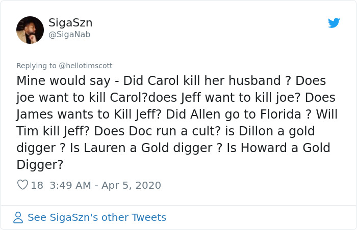Guy Makes Delivery Couriers Smile By Putting Up Signs On His Door That Ask If Carole Baskin Is The Reason Why Her Husband Went Missing