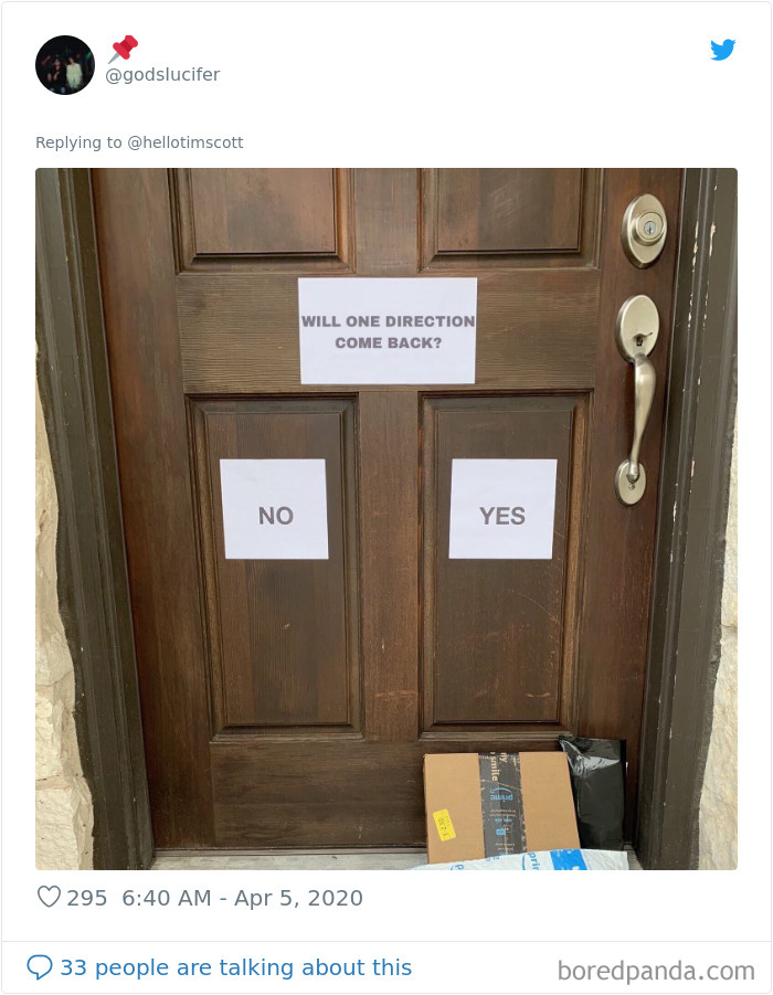 Guy Makes Delivery Couriers Smile By Putting Up Signs On His Door That Ask If Carole Baskin Is The Reason Why Her Husband Went Missing