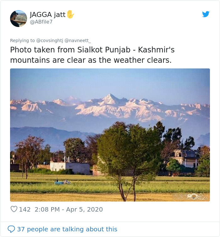 'Never Could Imagine This Was Possible': The Himalayas Are Visible 125 Miles Away In Parts Of India For The First Time In 30 Years