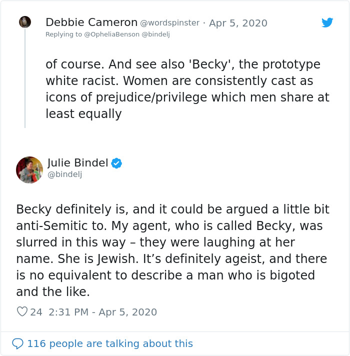 Feminist Suggests &ldquo;Karen&rdquo; Is A Sexist Slur Against Women, People Drop Some Knowledge On What &ldquo;Karen&rdquo; Really Means