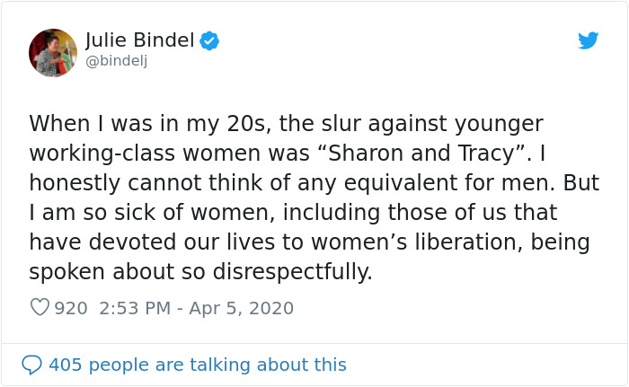 Feminist Suggests “Karen” Is A Sexist Slur Against Women, People Drop Some Knowledge On What “Karen” Really Means Feminist Suggests “Karen” Is A Sexist Slur Against Women, People Drop Some Knowledge On What “Karen” Really Means