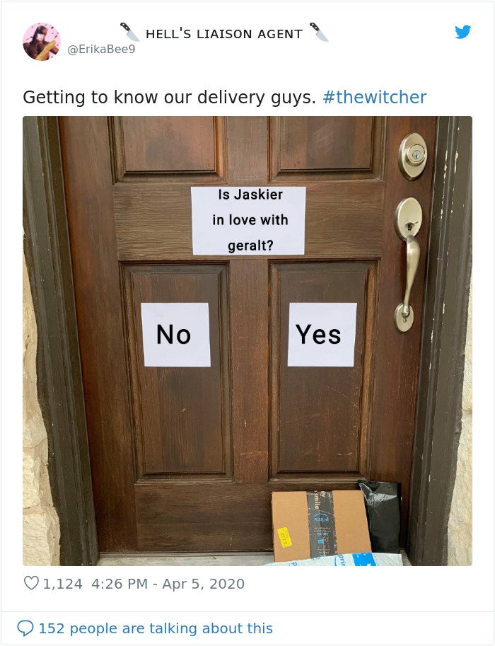 Guy Makes Delivery Couriers Smile By Putting Up Signs On His Door That Ask If Carole Baskin Is The Reason Why Her Husband Went Missing Guy Makes Delivery Couriers Smile By Putting Up Signs On His Door That Ask If Carole Baskin Is The Reason Why Her Husband Went Missing