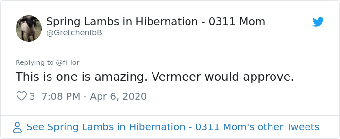 Quarantined Couple Creates A Miniature Art Gallery For Their Gerbils With Iconic Paintings