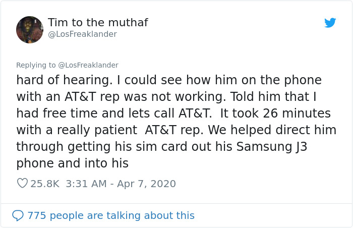 74-Year-Old Grandpa Accidentally Calls The Wrong Person, But Still Ends Up Receiving Help