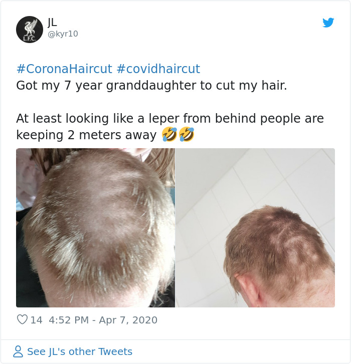 At Least Looking Like A Leper From Behind People Are Keeping 2 Meters Away