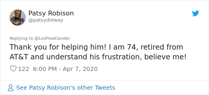 74-Year-Old Grandpa Accidentally Calls The Wrong Person, But Still Ends Up Receiving Help