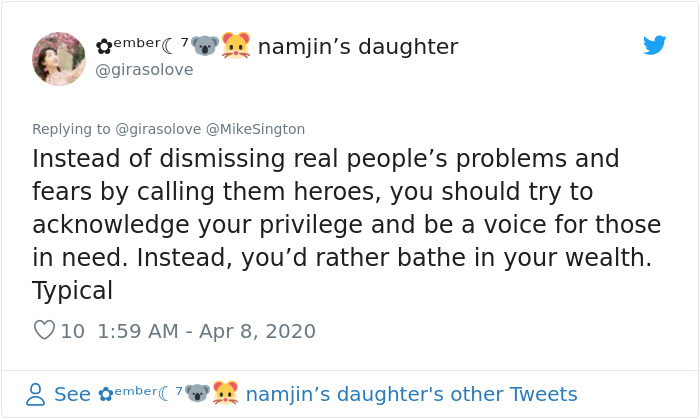 Mom Shuts Down Person Calling Her Daughter Working In Fast Food A "Hero", Says She's A Slave