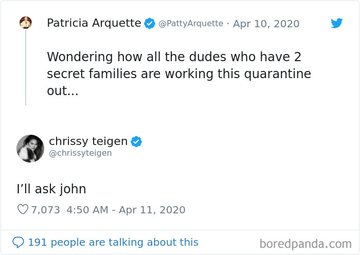 Christine Teigen Tweets