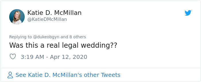 Residents Exchange Vows In Front Of Hospital Staff After Their Wedding Gets Canceled Due To Coronavirus Residents Exchange Vows In Front Of Hospital Staff After Their Wedding Gets Canceled Due To Coronavirus