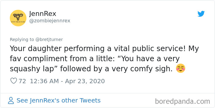 Two Little Girls Sit 6 Feet Apart Yelling Compliments To Strangers, Dad Documents It In A Hilarious Twitter Thread