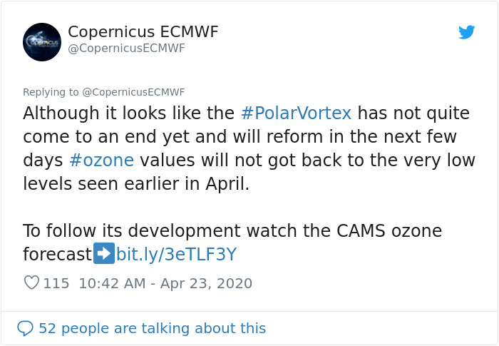 Scientists Announce That Probably The Largest Ozone Layer Hole Has Closed Itself Scientists Announce That Probably The Largest Ozone Layer Hole Has Closed Itself