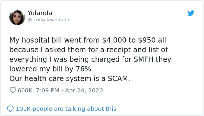 Americans Share How Much Their Hospital Bills Have Gone Down Just Because They Asked For An Itemized Receipt