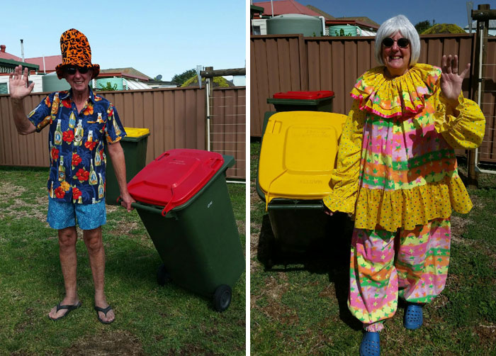 Australians-Dress-Up-Taking-Bins-Out