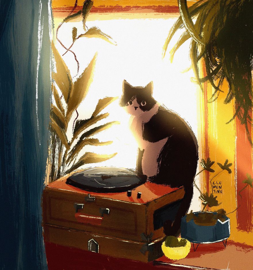 I Made Illustrations Of Daily Life In Quarantine