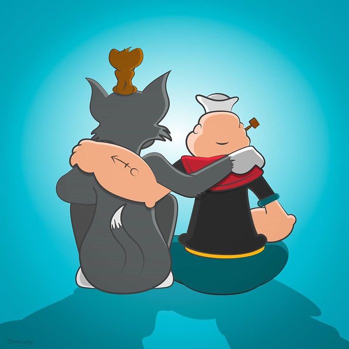 Gene-Deitch-Tom-And-Jerry-Popeye-Illustrator-Tribute