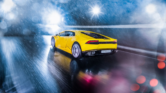 Car Photographer Stuck At Home Due To Coronavirus Pandemic Does A Stunning Photoshoot With A Toy Car