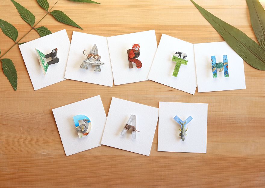 We Made An Alphabet Out Of Endangered Wildlife Species (34 Pics)