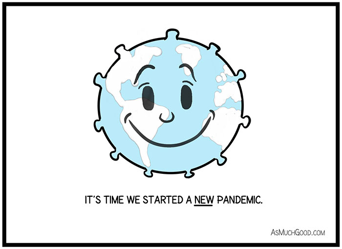 "The 2 Other Viruses Going Around Right Now": Artist Illustrates The Contagious Behaviors That People Are Falling For "The 2 Other Viruses Going Around Right Now": Artist Illustrates The Contagious Behaviors That People Are Falling For