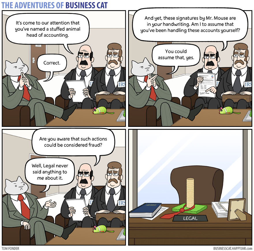 The Adventures Of Business Cat P.4 The Adventures Of Business Cat P.4