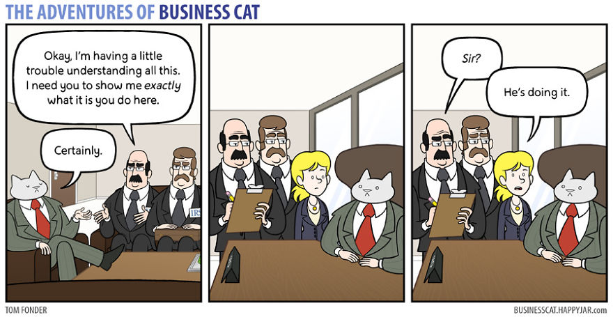 The Adventures Of Business Cat P.4 The Adventures Of Business Cat P.4