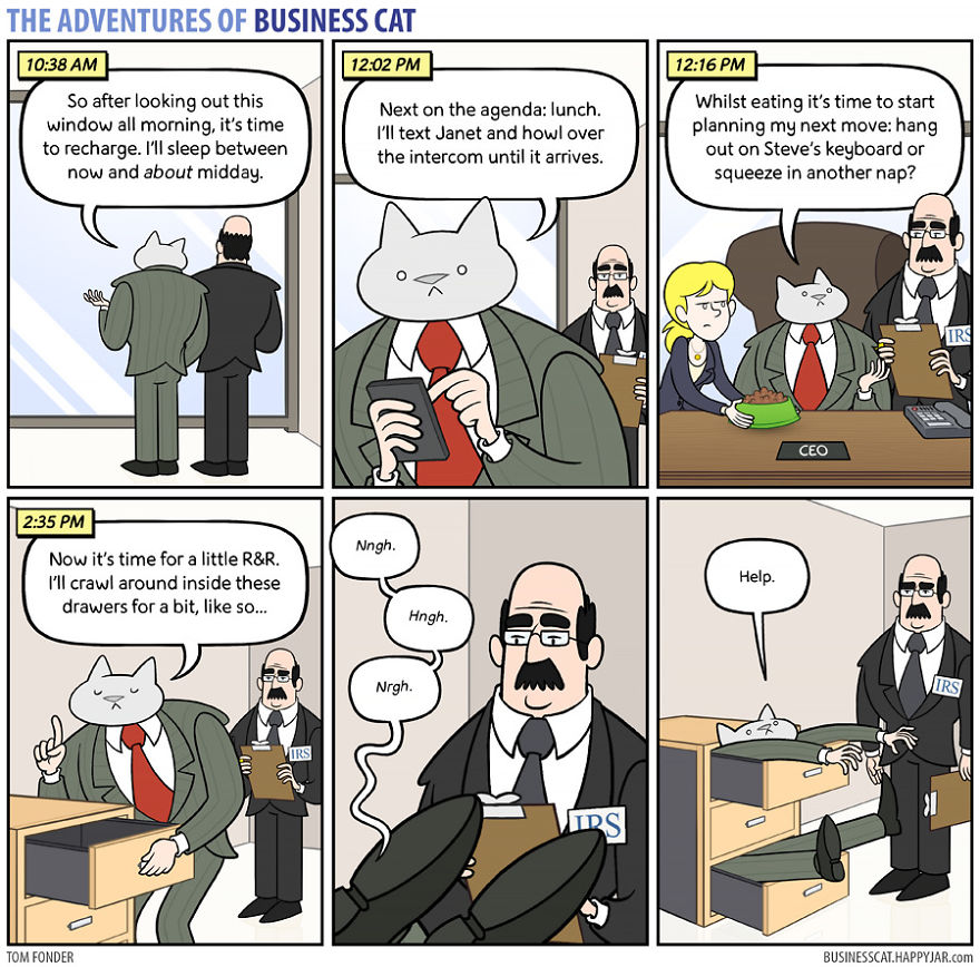 The Adventures Of Business Cat P.4 The Adventures Of Business Cat P.4