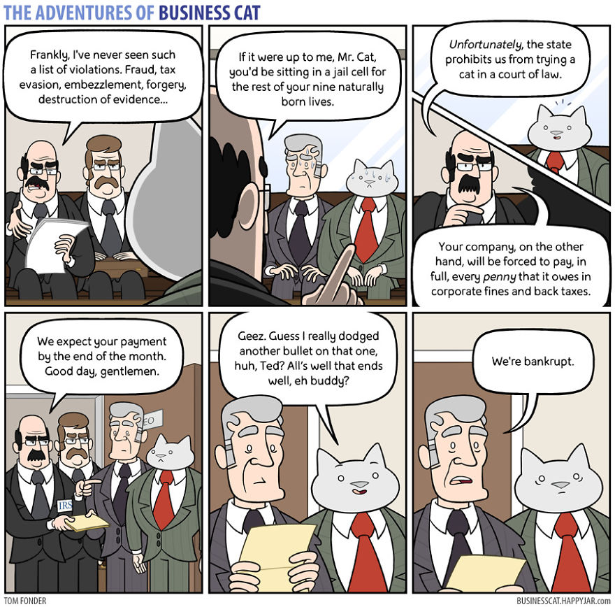 The Adventures Of Business Cat P.4 The Adventures Of Business Cat P.4