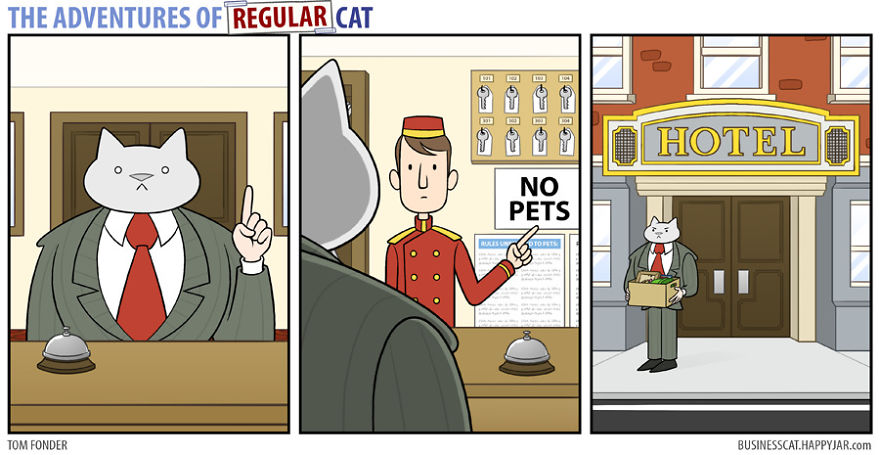 The Adventures Of Business Cat P.4 The Adventures Of Business Cat P.4