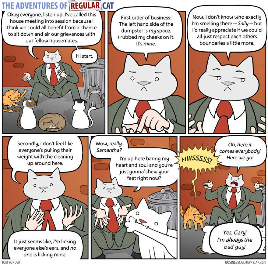 The Adventures Of Business Cat P.4 The Adventures Of Business Cat P.4