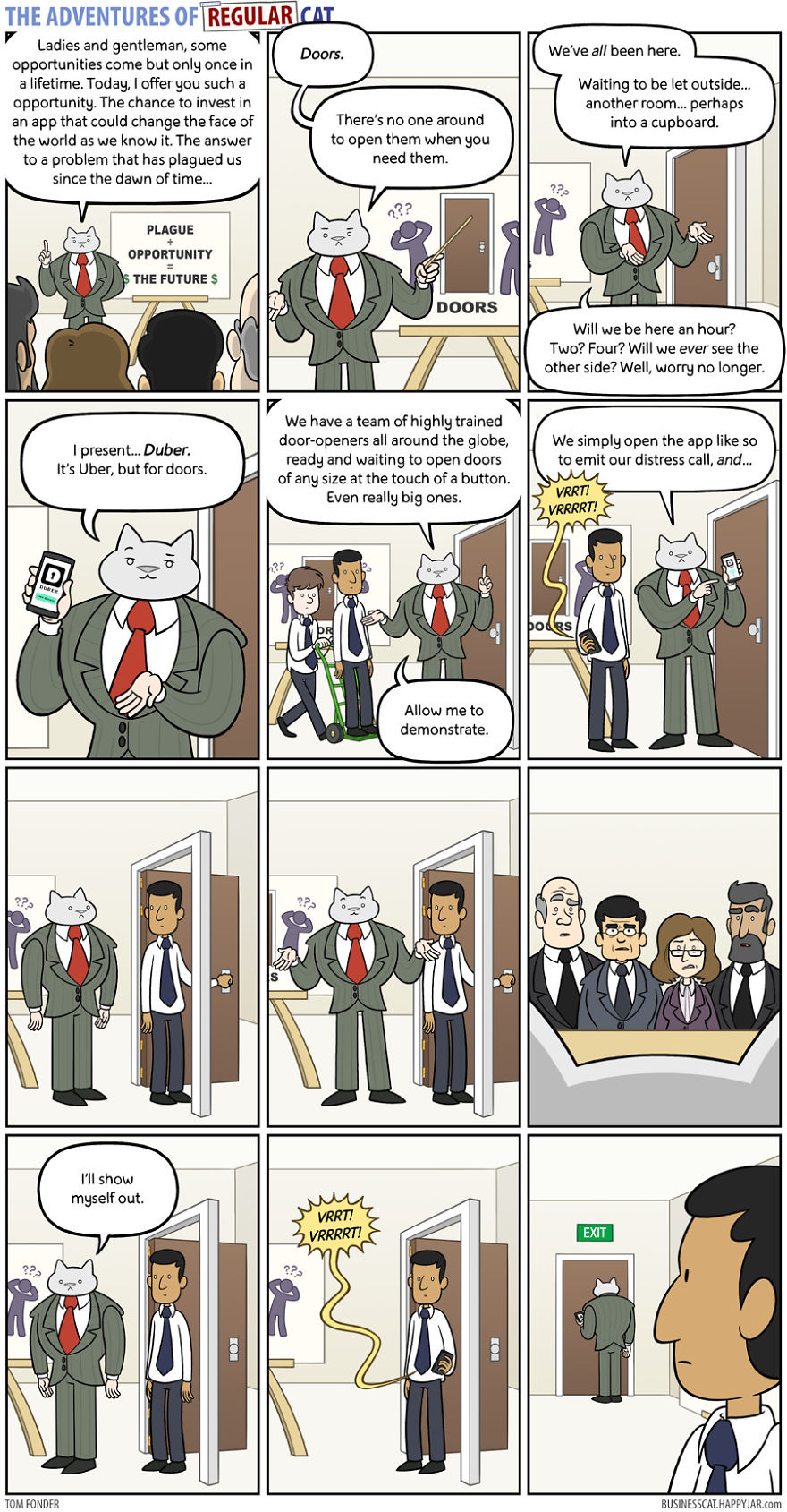 The Adventures Of Business Cat P.4 The Adventures Of Business Cat P.4