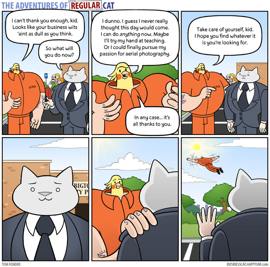 The Adventures Of Business Cat P.4 The Adventures Of Business Cat P.4