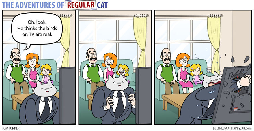 The Adventures Of Business Cat P.5