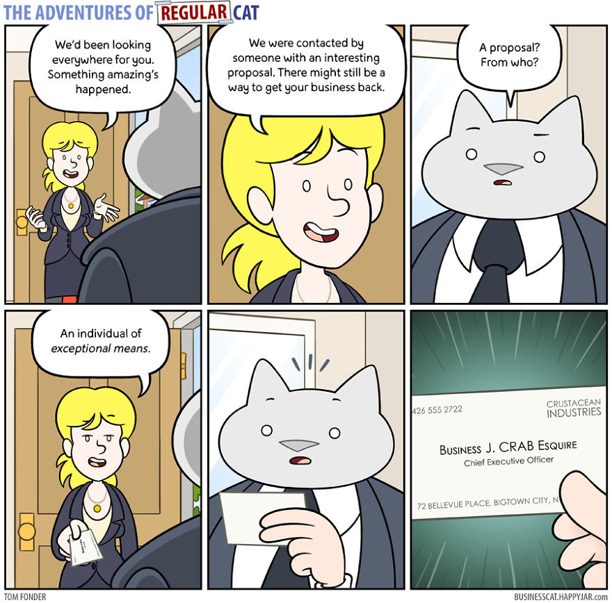 The Adventures Of Business Cat P.5