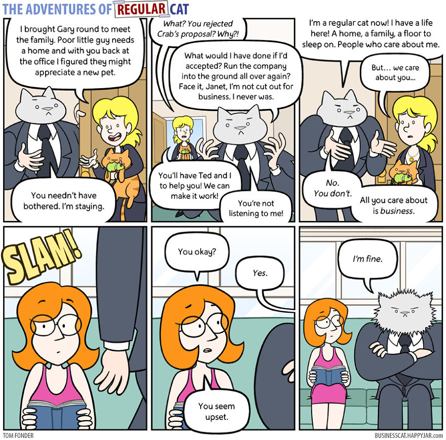 The Adventures Of Business Cat P.5