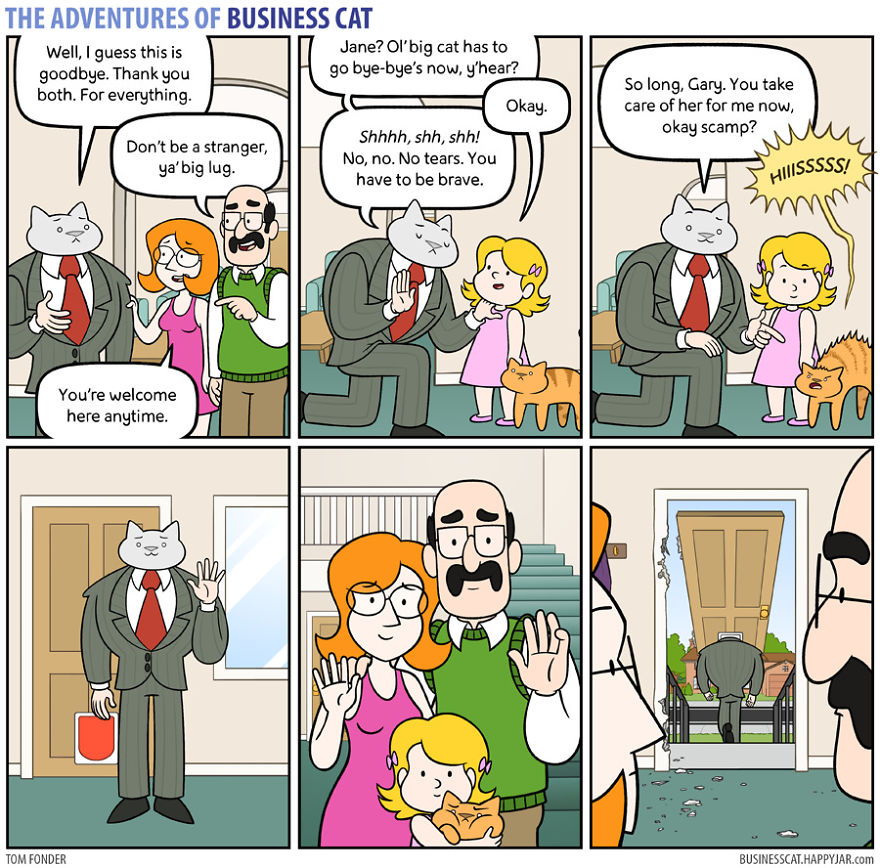 The Adventures Of Business Cat P.5